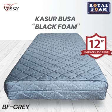 Kasur Busa Royal Foam / Kasur Black Foam 90x200x20 GREY