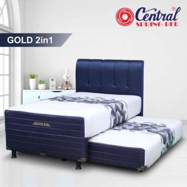 Springbed 2 in 1 Sorong Gold Sandaran X1 by Central 120 x 200