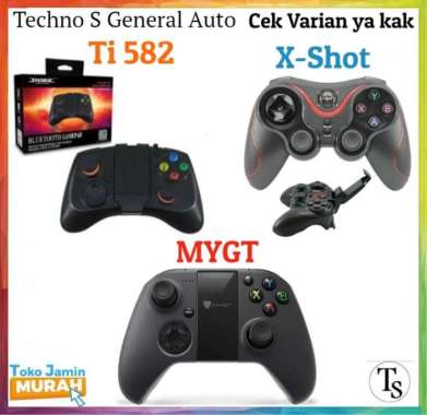 Stick Android - Gamepad PUBG - Joystik Mobile Legend - Stik Bluetooth Xshoot T3