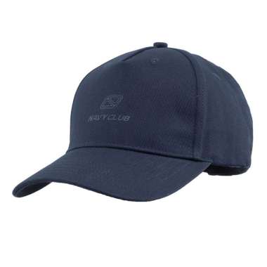 Navy Club Bonner Topi Baseball Casual Cap blue