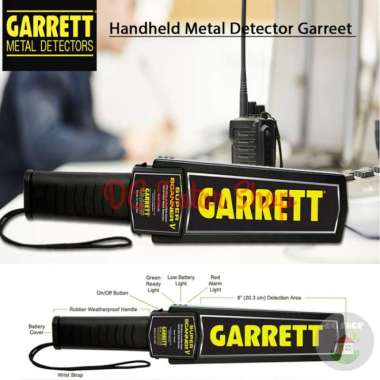 Handheld Metal Detector Metal Alat Deteksi Logam Emas Garrett Original