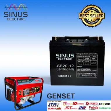 Aki Accu Kering Vrla Mf 12V 20Ah