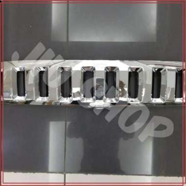 Grill Depan Model Hummer Mobil New Rush 2012 Chrome