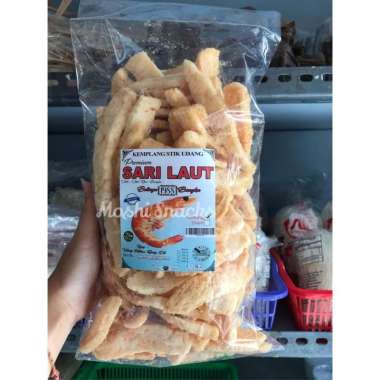 Kerupuk / Kemplang Stik Stick Udang Goreng Sari Laut Asli Bangka