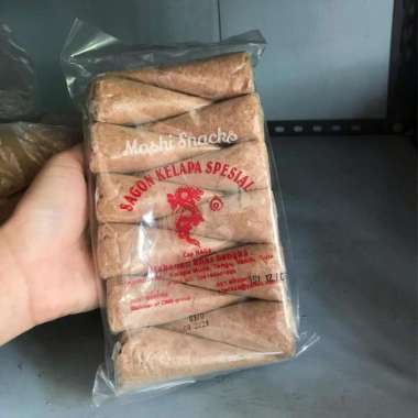 Kue Sagon Kelapa Bubuk Spesial Cap Naga isi 12 / Sagon Bangka Jadul