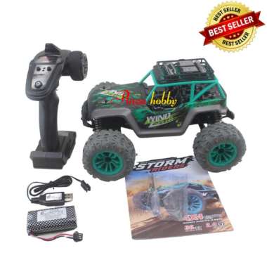rc offroad 4wd bigfoot UJ99-G618 2.4ghz 4WD mainan rc car crawler Multicolor