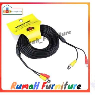 Moztec Kabel Cctv Bnc Male To Bnc Female 20
