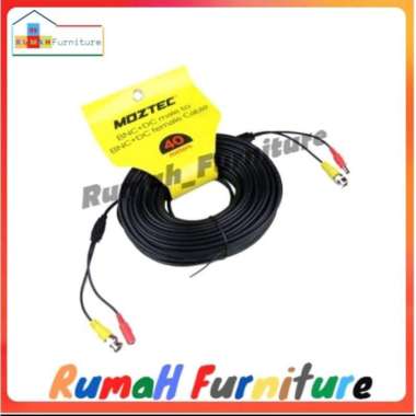 Moztec Kabel Cctv Bnc Male To Bnc Female 40