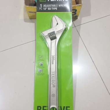 KUNCI INGGRIS TEKIRO 12" KUNCI BACO ADJUSTABLE WRENCH TEKIRO 12 INCHI