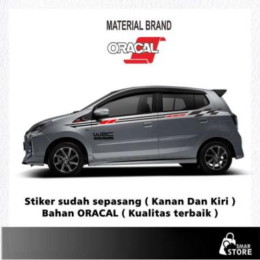 Cutting Stiker Mobil Setiker mobil agya ayla datsun sirion jazz yaris brio sedan picanto termurah se