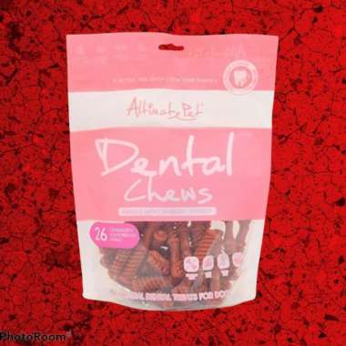 dental chews treat for dog cranberry toothbrush mini