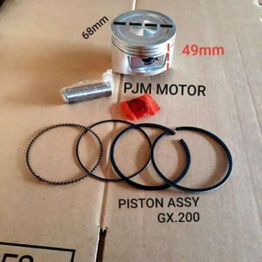 Piston Komplit Mesin Gx200 6.5Hp Honda Gx200(STD)