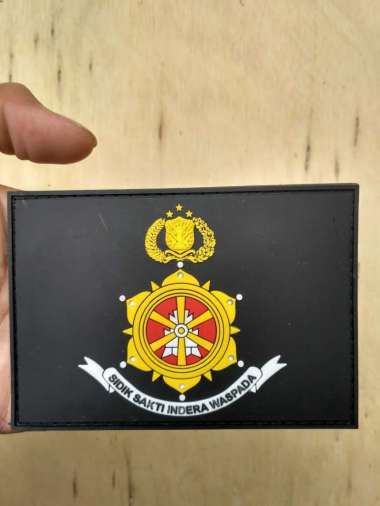 PATCH RUBBER SIDIK SAKTI INDERA WASPADA KUNING