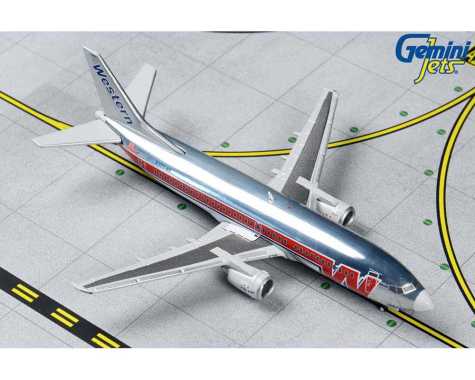 Gemini Jets Western Airlines Boeing 737-300 Polished Final Livery