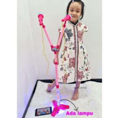 MAINAN ANAK perempuan FROZEN MICROPHONE DOUBLE MIC FROZEN