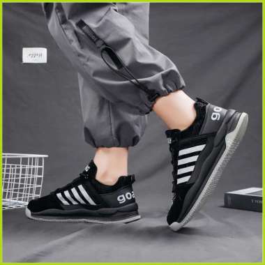 Sepatu Sneaker Pria Wanita Import Sepatu Sport Run Gaxing Pro Kuat Lembut dan Lentur Original 41 Putih