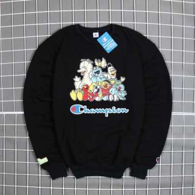 CREWNECK CHAMPION X SESAME STREET