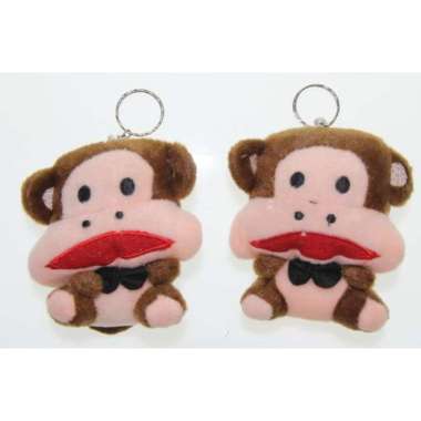 Gantungan kunci BONEKA BUKET PAUL FRANK 4"