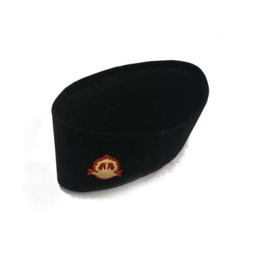 Peci Pagarnusa NU Polos Bahan Pin Logam Kuningan Mulyocreative