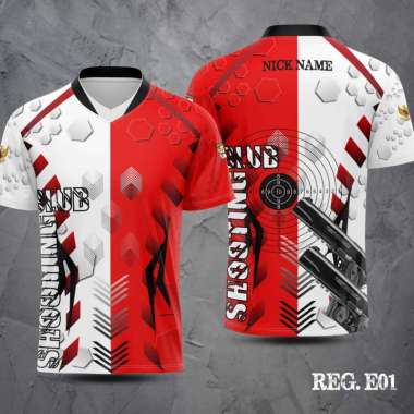 PAKAIAN PERBAKIN COSTOM / BAJU OLAHRAGA MENEMBAK S