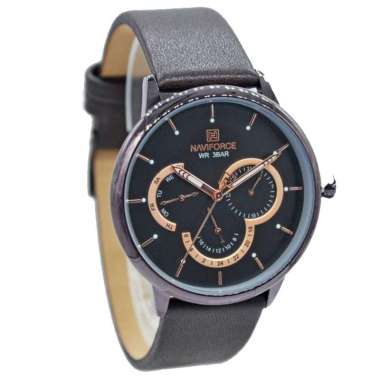 Promo Jam Tangan Naviforce 9125 M1 Jam Naviforce Original 9125 La Kulit Hitam Jam Tangan Navyforce 9125 Jam Tangan Pria Murah Jam Pria La Kl Diskon 36 Di Seller Jamdunia Official