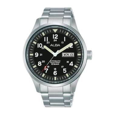 Jam Tangan Alba Men Automatic AL4213 AL4213X1 Original Bergaransi Resmi 1 Tahun