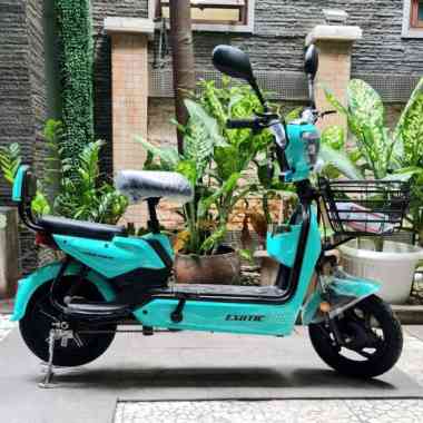 Sepeda Listrik Electric Bike Exotic Cooltech 500w - Merah tosca