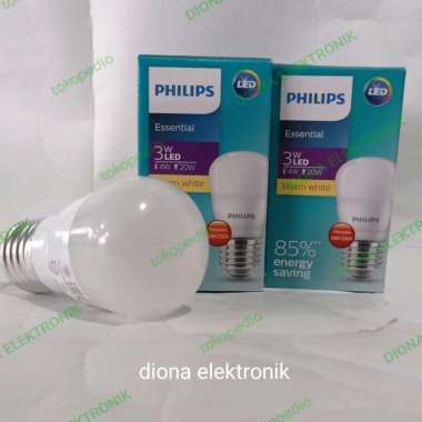 lampu LED 3 WATT WARM WHITE PHILIPS