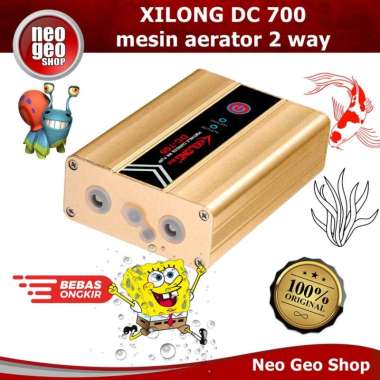 XILONG DC 700 DC700 PORTABLE CHARGING USB mesin aerator aquarium