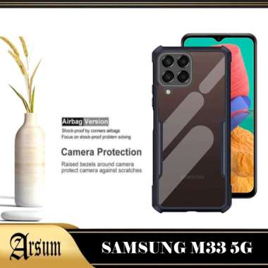 PROMO Case SAMSUNG M33 5G Transparan Softcase Casing SAMSUNG M33 5G SAMSUNG M33 5G HITAM