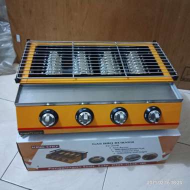 kompor bakaran gas/pemanggang/ikan sosis sate dll BEST SELLER Multicolor