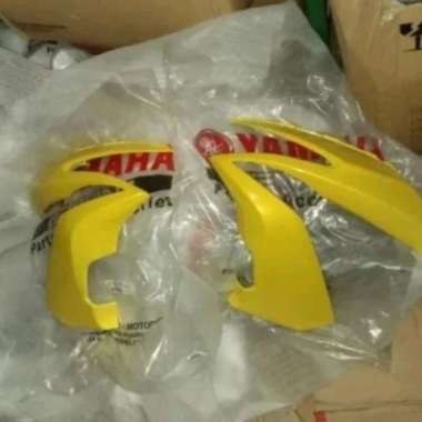 BODY COWLING SAYAP DEPAN YAMAHA AEROX 155 KUNING ORIGINAL SEPASANG