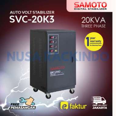 STABILIZER SAMOTO SMT20K3 - 20KVA 3PHASE