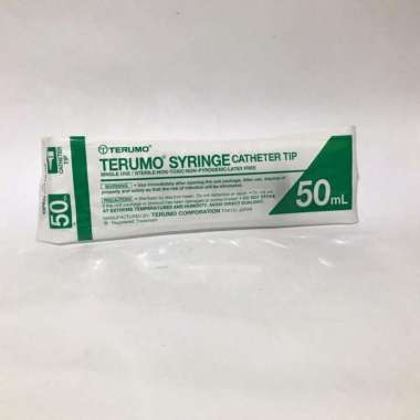 Terumo Syringe 50 cc mL Lubang Tengah