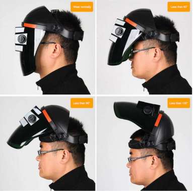 Topeng Kedok Helm Kacamata Kaca Mata Las Listrik Otomatis Auto Dark BEST SELLER Multicolor Semua Uku