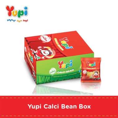 Yupi Calci Bean [1 box isi 12]