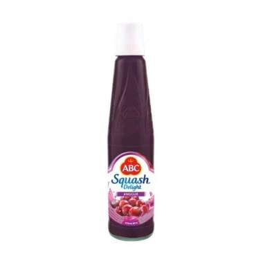 Promo Harga ABC Syrup Squash Delight Anggur 460 ml - Blibli