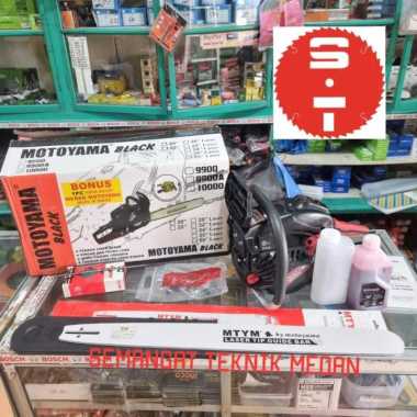 MTYM10200 MESIN CHAINSAW GERGAJI POTONG KAYU 25" 25 " 2 TAK MOTOYAMA
