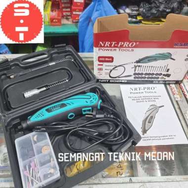 NRT-PRO 902 HD Mini Die Grinder Set, Mesin Gerinda Tangan Listrik dengan Kecepatan Variabel dan Aksesori Lengkap