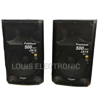 Speaker Aktif HUPER JS10 JS 10 15 Inch 500 Watt Sepasang - Bisa USB