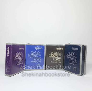 ALKITAB KECIL SAMPUL KAIN JEANS GLITER