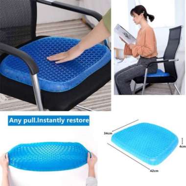 Egg Sitter Bantal Alas Duduk Silikon Gel Empuk Mobil Kursi Sofa Rumah TERBAIK Multicolor