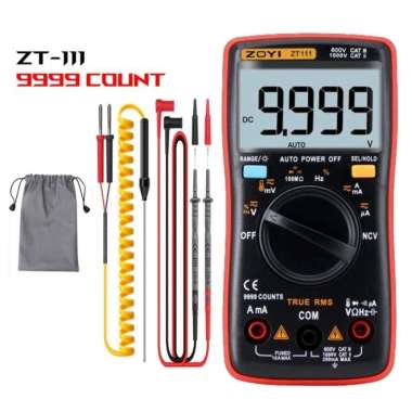 ZOYI ZT111 Auto Multimeter Digital / Multitester / Avometer Original TERBAIK Multicolor