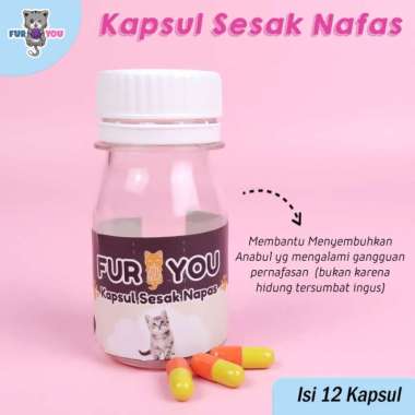 [NO BRAND] sesak nafas kucing kapsul kucing sesak nafas kucing grok grok
