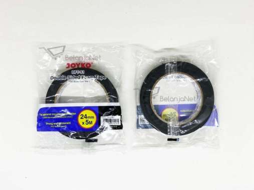 Double Tape Busa Foam Double Side Joyko DFT-51 1" Inch 24 mm x 5 meter