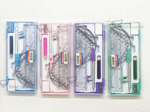 Jangka Set | Penggaris Set | Math Set Joyko MS-87 Perempuan