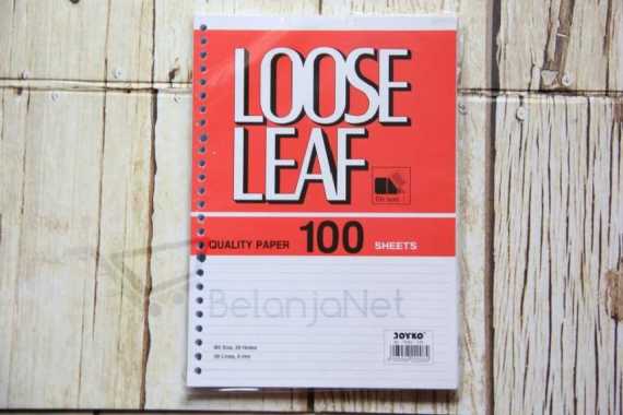 Loose Leaf [Kertas File] Joyko B5 100 lembar