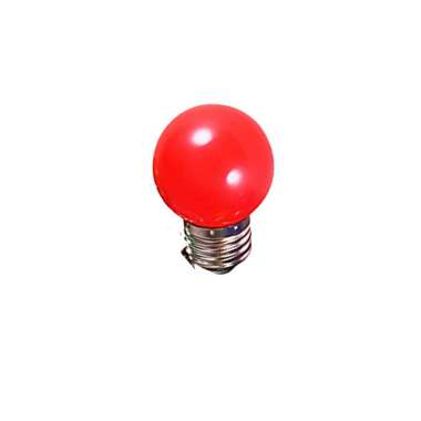 Lampu LED 1watt E27 Bohlam LED 1 Watt LED Mini 1 Watt MERAH