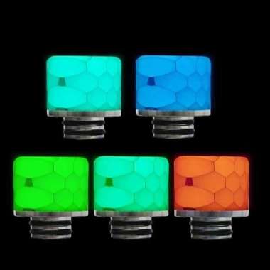 drip tip 510 snake skin glow in the dark