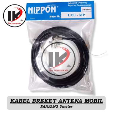 KABEL NIPPON KABEL BREKET ANTENA MOBIL RG-58 PANJANG 5meter
